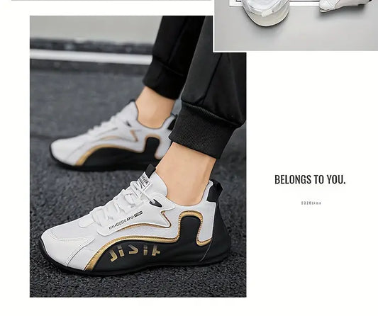 Mix color breathable men's sneakers