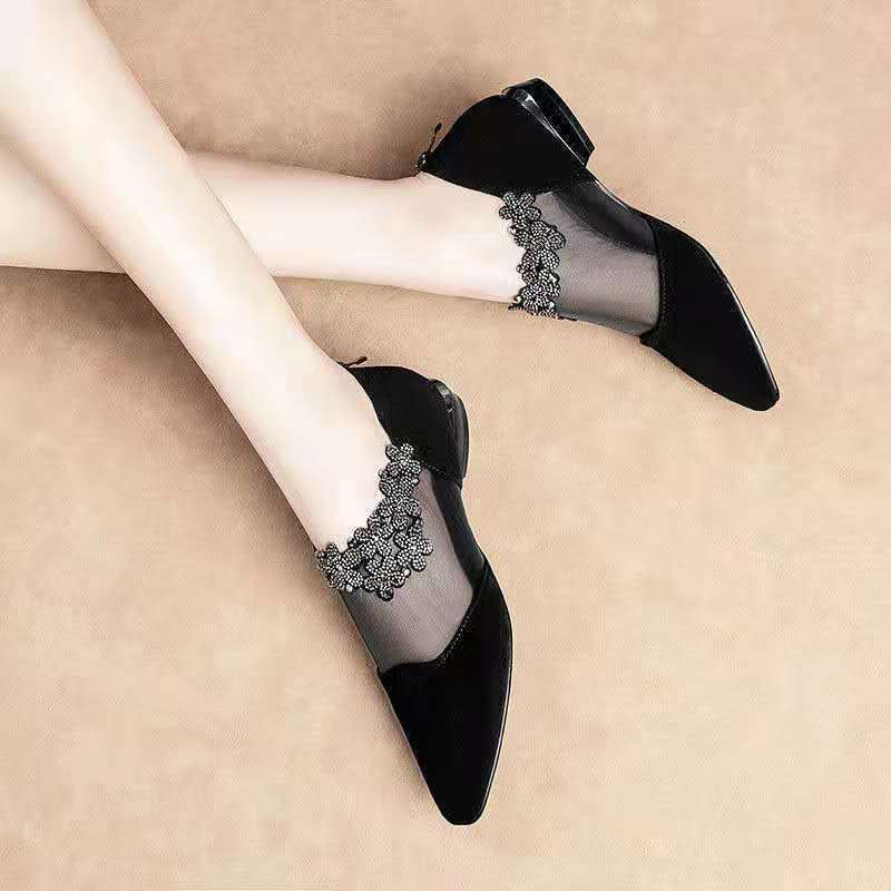 đ„ăClearance SaleăRhinestone Hollow Shoes