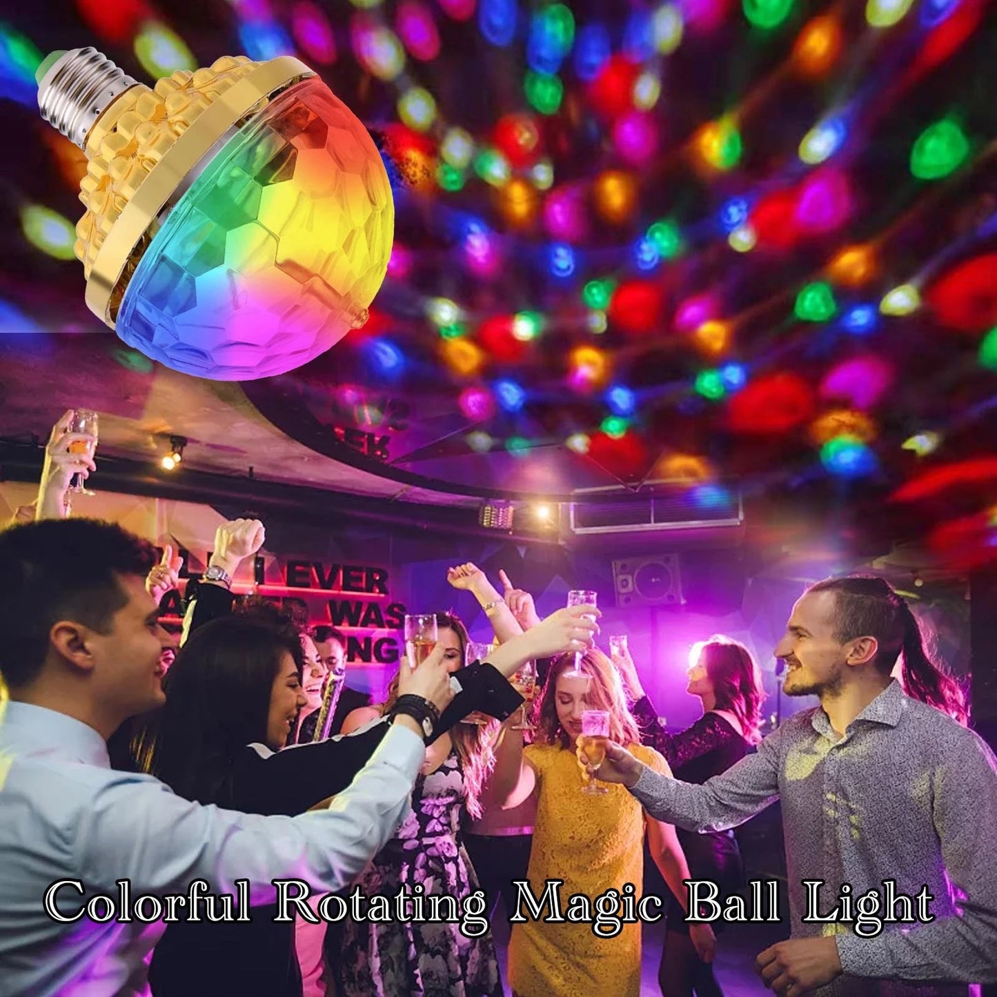 Colorful Auto Rotating Stage Lighting
