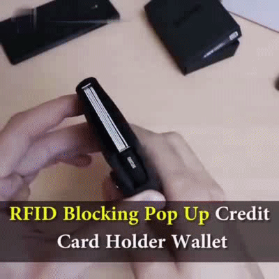 RFID Card Holder Business Walletă2 Colorsă
