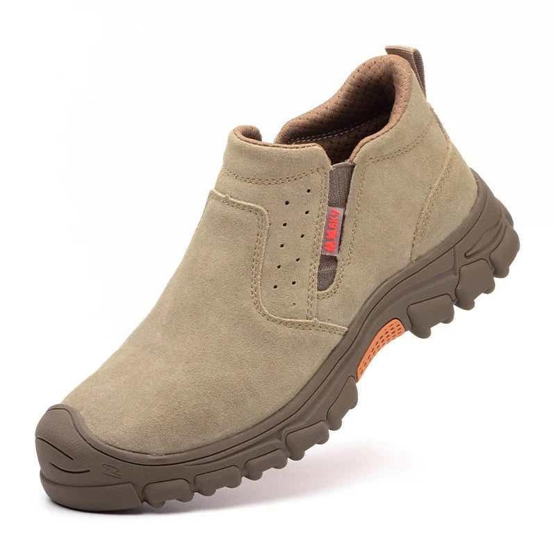 Men's Slip-On Steel Toe Cap Boots