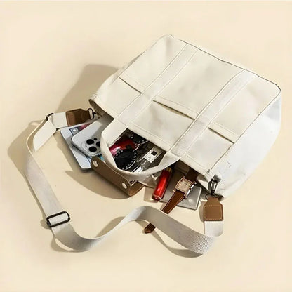 Utility Canvas Shoulder Bag