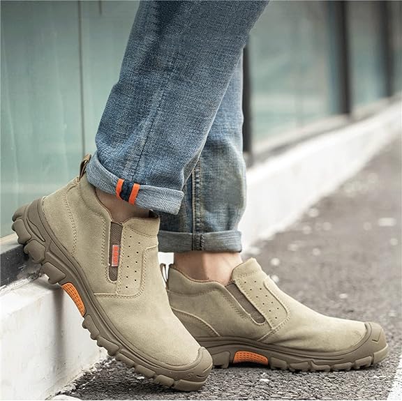Men's Slip-On Steel Toe Cap Boots