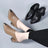 Women's Open Pointed high-heeled shoes
