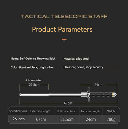 Self-Defense Throwing Stick