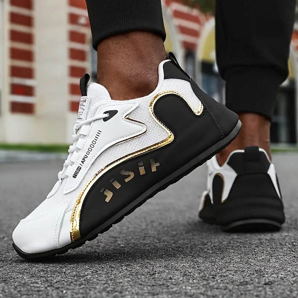 Mix color breathable men's sneakers