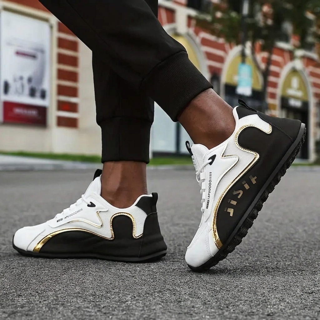 Mix color breathable men's sneakers
