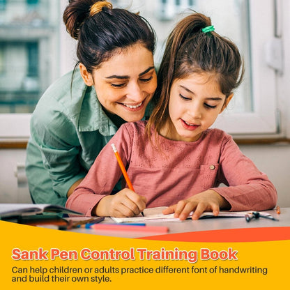 Sank Pen Control Training Book [4 books + refill pens]
