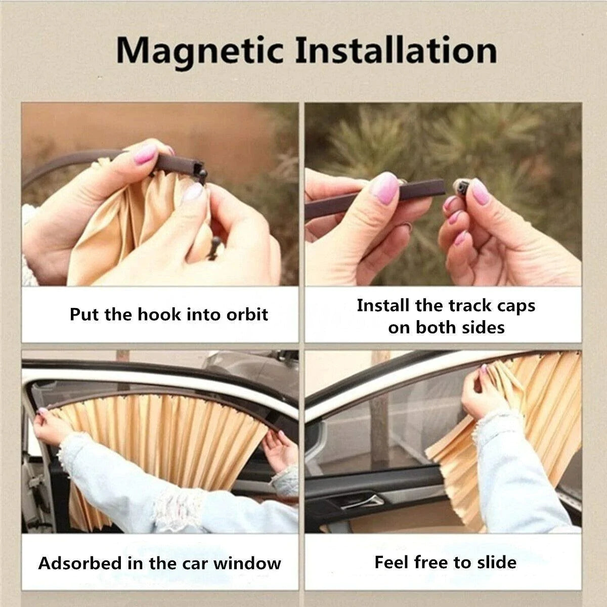 Car Magnetic Curtains