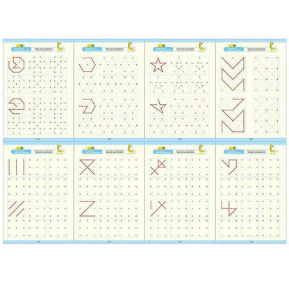 Sank Pen Control Training Book [4 books + refill pens]